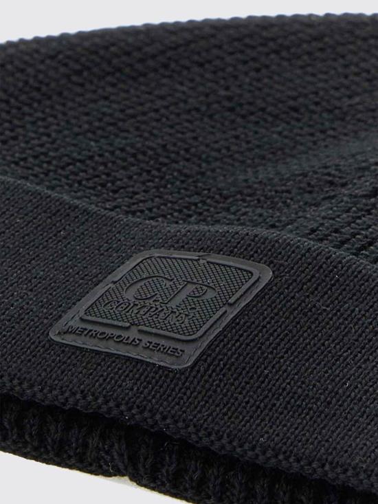 26SS 씨피 컴퍼니 모자 20CLAC043A000727A 999 Black - C.P. COMPANY