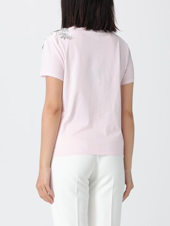 26SS 리우조 반팔 티셔츠 CA6010J3868 P9749 Pink - LIU JO