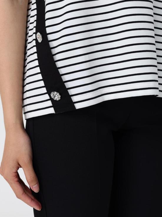 26SS 리우조 반팔 티셔츠 WA6496J4909 P9442 Black - LIU JO