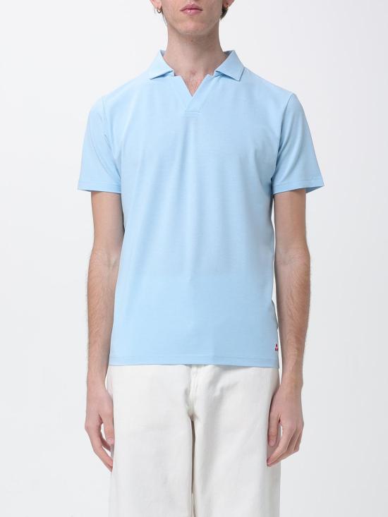 26SS 페트레이 폴로 티셔츠 PEU584799012182 290 Gnawed Blue