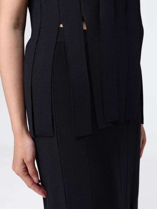 26SS 리우조 스웨터 CA6110MS55N 22222 Black - LIU JO