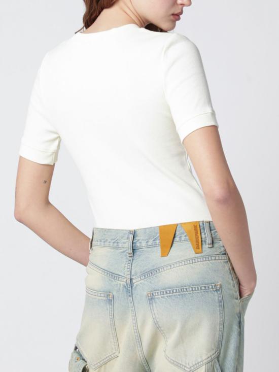 26SS 엔타이어 스튜디오 라운지 티셔츠 ESSS26TT01876 0462 White - ENTIRE STUDIOS