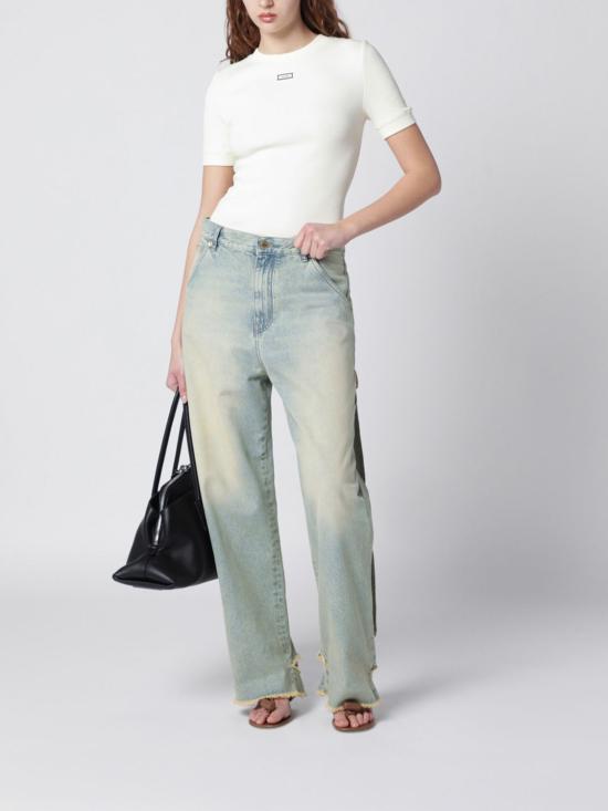 26SS 엔타이어 스튜디오 라운지 티셔츠 ESSS26TT01876 0462 White - ENTIRE STUDIOS