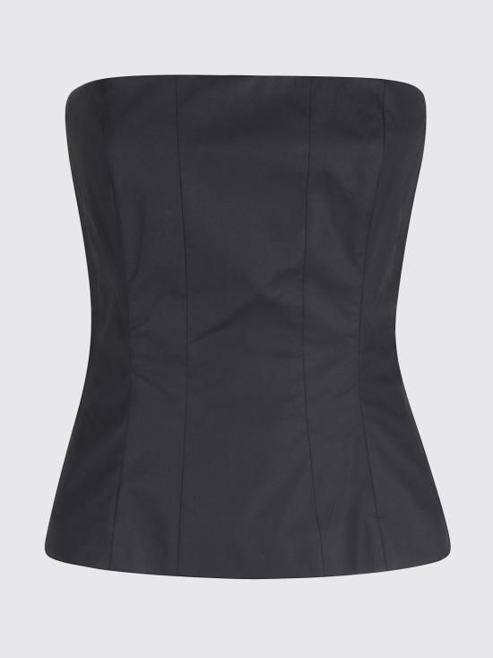 26SS 페데리카 토시 탑 41360400 29 Black - FEDERICA TOSI