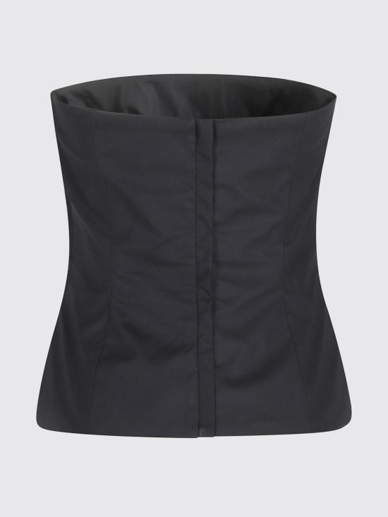 26SS 페데리카 토시 탑 41360400 29 Black - FEDERICA TOSI