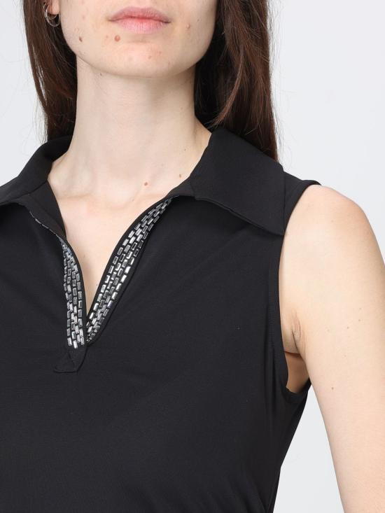 26SS 리우조 롱 원피스 WA6197J4844 22222 Black - LIU JO