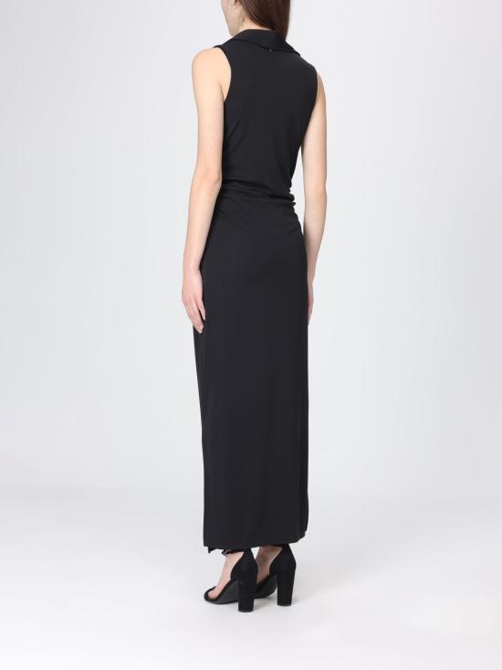 26SS 리우조 롱 원피스 WA6197J4844 22222 Black - LIU JO