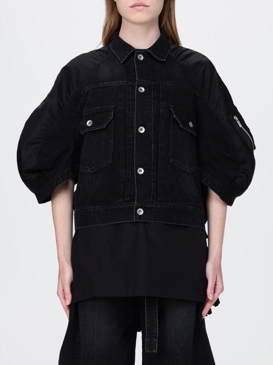 26SS 사카이 자켓 2608312 001 Black