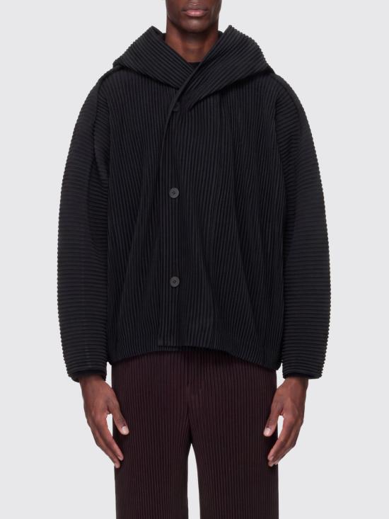 26SS 옴므 플리세 이세이 미야케 스웨터 HP66JC031 15 Black