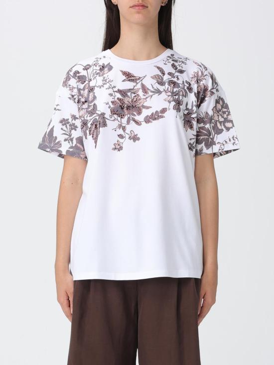 26SS 리우조 반팔 티셔츠 CA6330JS088 P9654 Copper Red