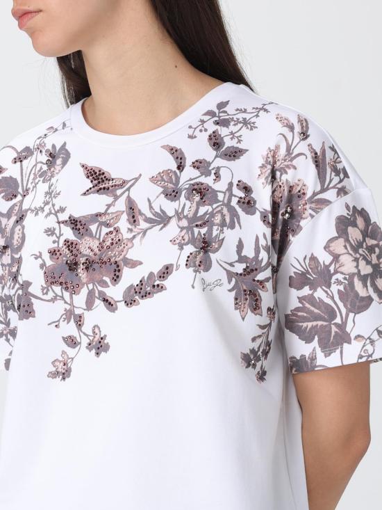 26SS 리우조 반팔 티셔츠 CA6330JS088 P9654 Copper Red - LIU JO