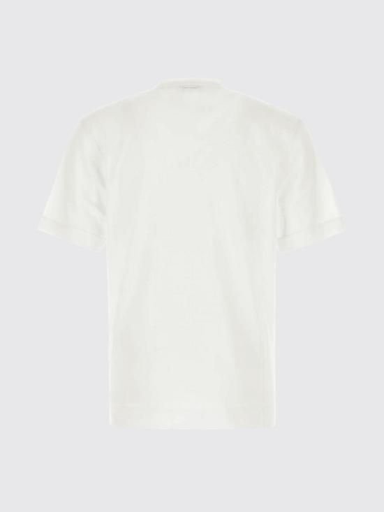 26SS 에르메네질도제냐 반팔 티셔츠 RUH386A3H718 N01 White - ERMENEGILDO ZEGNA
