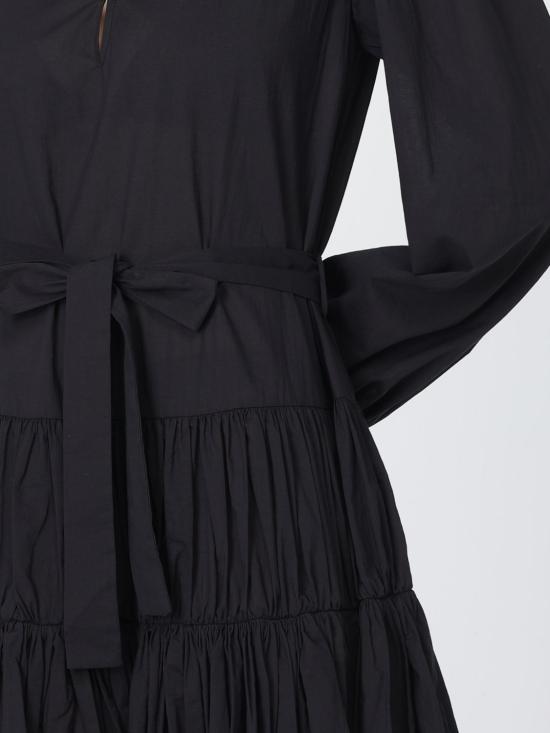 26SS 리우조 롱 원피스 WA6363T409A 22222 Black - LIU JO
