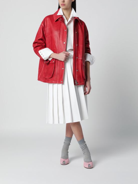 26SS 하프보이 자켓 HS261WL017LT041 602 Red - HALFBOY