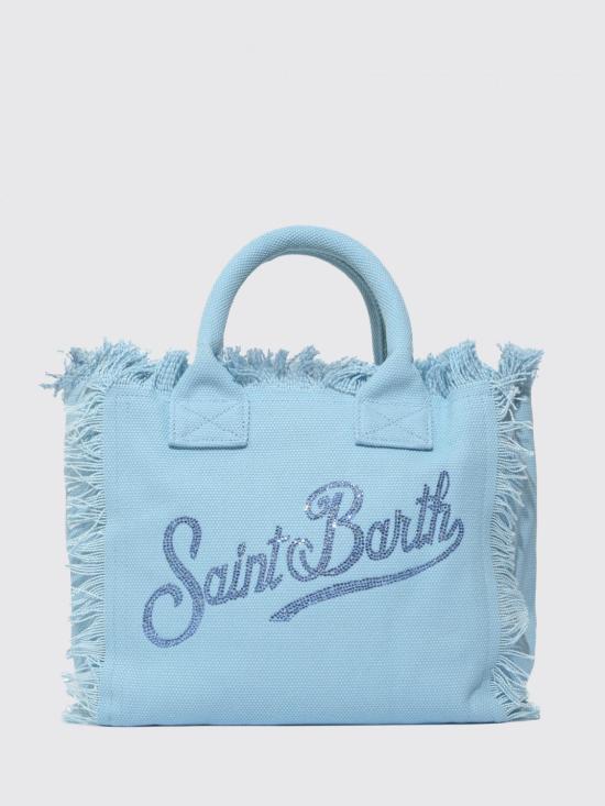 26SS 세인트바쓰 토트백 COL0001 00404L Gnawed Blue