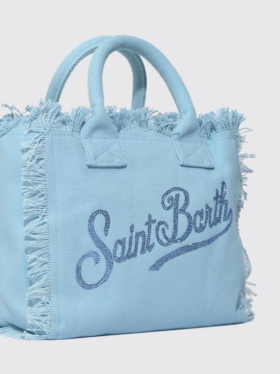 26SS 세인트바쓰 토트백 COL0001 00404L Gnawed Blue - MC2 SAINT BARTH