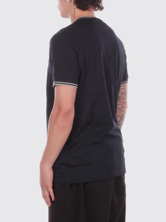 26SS 프레드페리 반팔 티셔츠 M1588V T73 Navy - FRED PERRY
