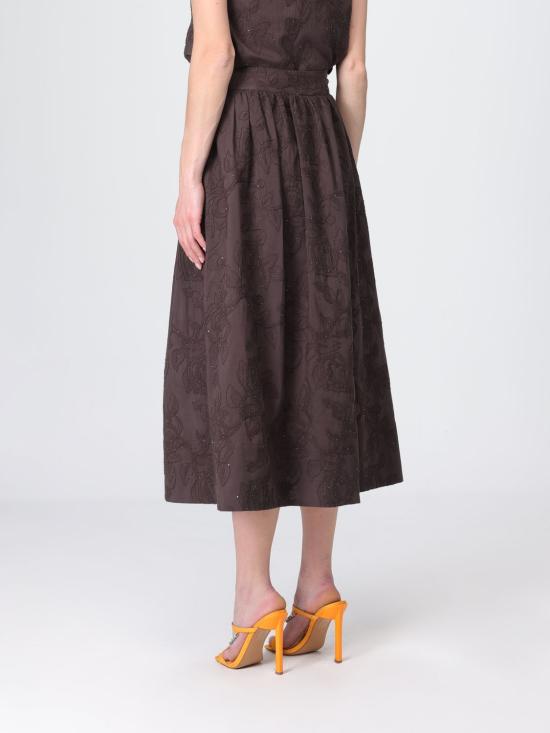 26SS 리우조 스커트 WA6455T472A P9677 Brown - LIU JO