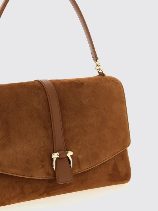 26SS 살바토레 페라가모 숄더백 791187 NATURALERST Brown - SALVATORE FERRAGAMO