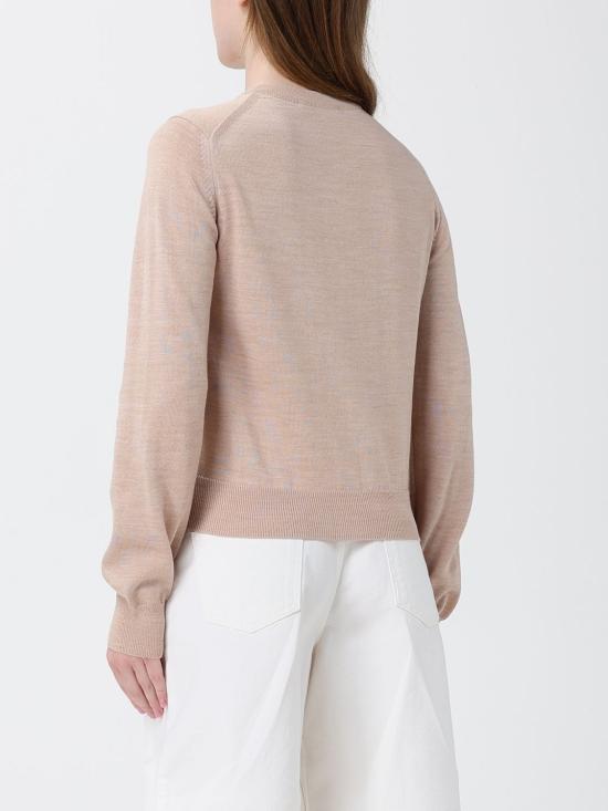 26SS 메종키츠네 베이비 폭스 메리노 레귤러 가디건 PW00502KT1181 0429 Pink - MAISON KITSUNE