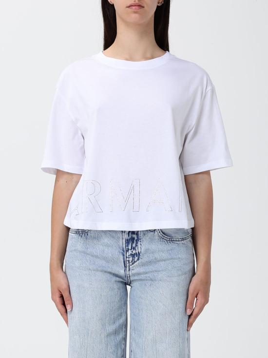 26SS 알마니 반팔 티셔츠 XW001709AF17172 U0002 White