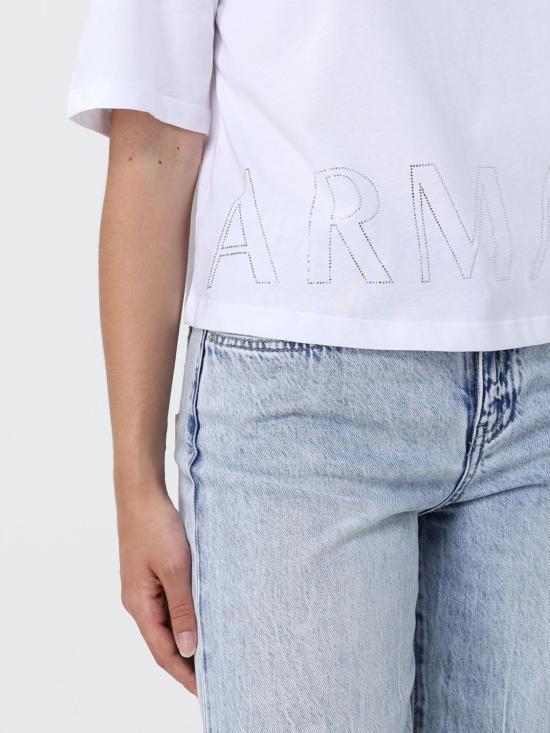 26SS 알마니 반팔 티셔츠 XW001709AF17172 U0002 White - ARMANI