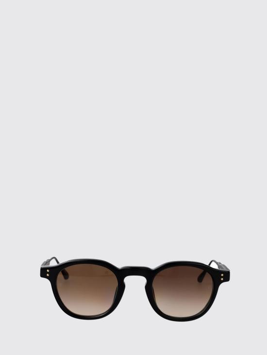 26SS 린다페로우 선글라스 LFL1625C1SUN01 BLACK NICKEL YELLOW GOLD MOCHA GRAD Black - LINDA FARROW