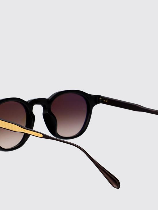 26SS 린다페로우 선글라스 LFL1625C1SUN01 BLACK NICKEL YELLOW GOLD MOCHA GRAD Black - LINDA FARROW