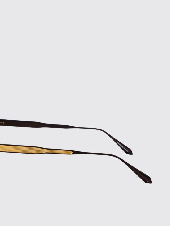 26SS 린다페로우 선글라스 LFL1625C1SUN01 BLACK NICKEL YELLOW GOLD MOCHA GRAD Black - LINDA FARROW