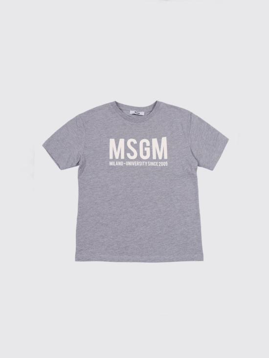 26SS [키즈] 엠에스지엠 티셔츠 S6MSJUTH051 271 Grey