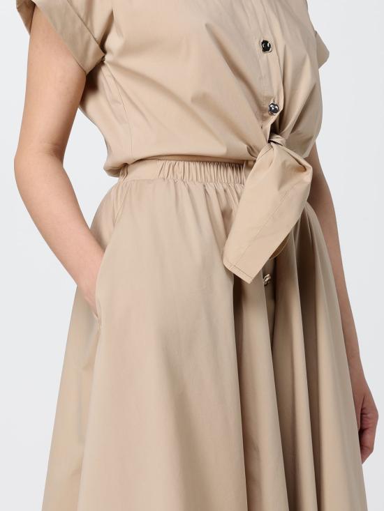 26SS 리우조 롱 원피스 CA6277T297A P9574 Beige - LIU JO
