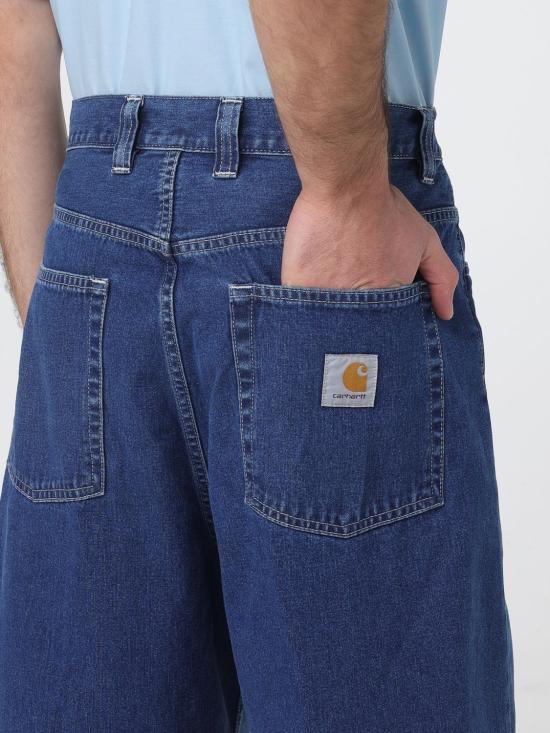 26SS 칼하트 WIP 브랜돈 쇼츠 I036543 0106 Blue - CARHARTT WIP