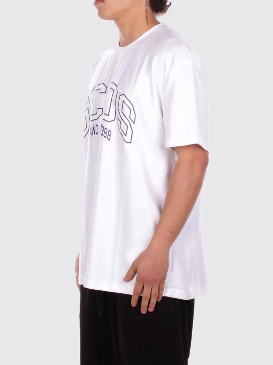 26SS 지씨디에스 반팔 티셔츠 C1MEQC040J024 100A White - GCDS