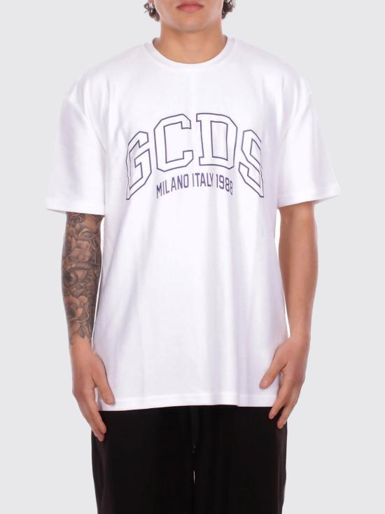 26SS 지씨디에스 반팔 티셔츠 C1MEQC040J024 100A White