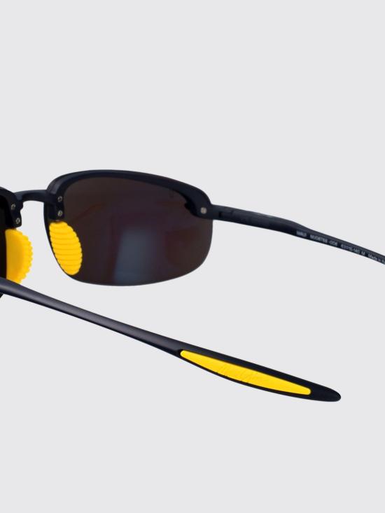 26SS 마우이짐 선글라스 B676 03B BLUE HOOKIPA ULTRA MTT DRK BLUE W YLW Blue - MAUI JIM