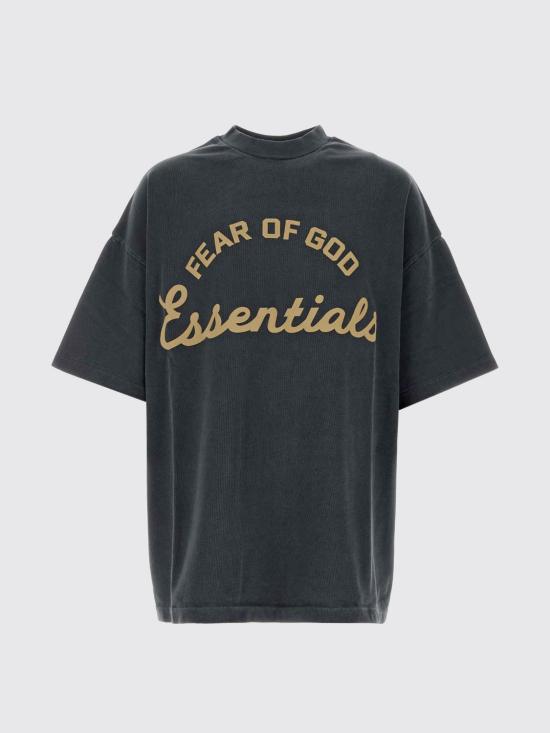 26SS 피어오브갓 트레이닝 90's 숏 슬리브 티셔츠 125SP264111F FADEDIRON Grey - FEAR OF GOD