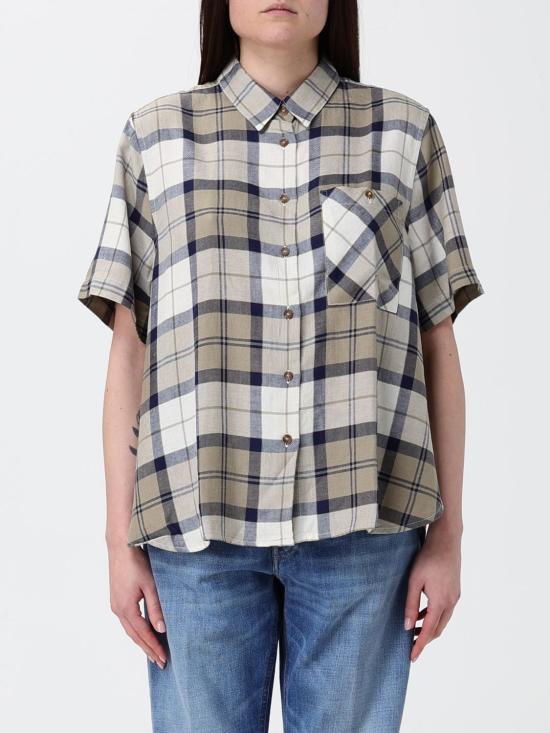 26SS 바버 셔츠 LSH1744 NY51 Navy
