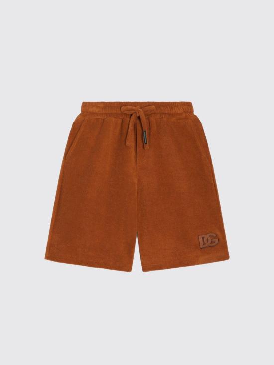 26SS [키즈] 돌체앤가바나 쇼츠/버뮤다 L4JQW9HU7OA M0650 Brown