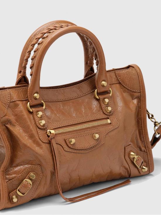 26SS 발렌시아가 르 시티 토트백 811442210F6 2630 Brown - BALENCIAGA