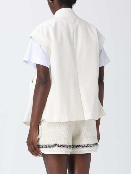 26SS 사카이 스웨터 2608450 151 White - SACAI