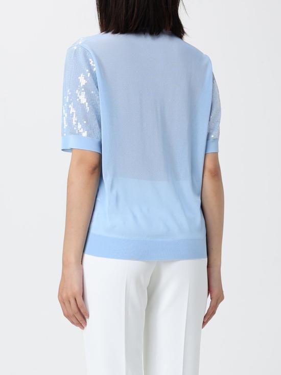 26SS 리우조 스웨터 WA6216MA68R P9377 Blue - LIU JO