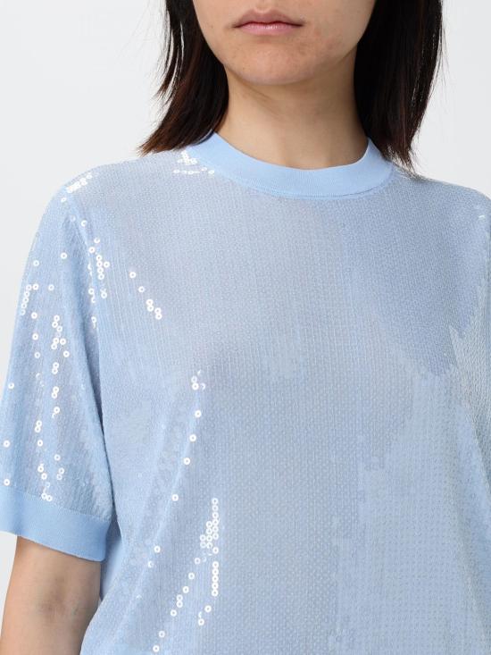 26SS 리우조 스웨터 WA6216MA68R P9377 Blue - LIU JO