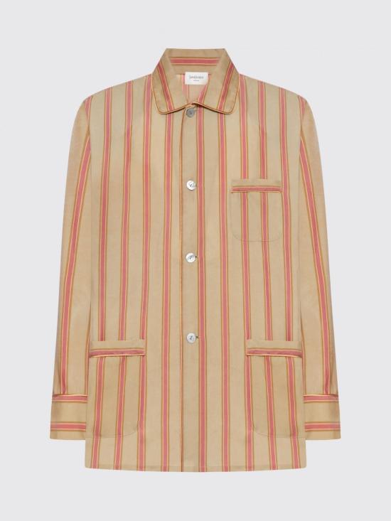 26SS 생로랑 셔츠 865775Y2N33 9774 Beige - SAINT LAURENT