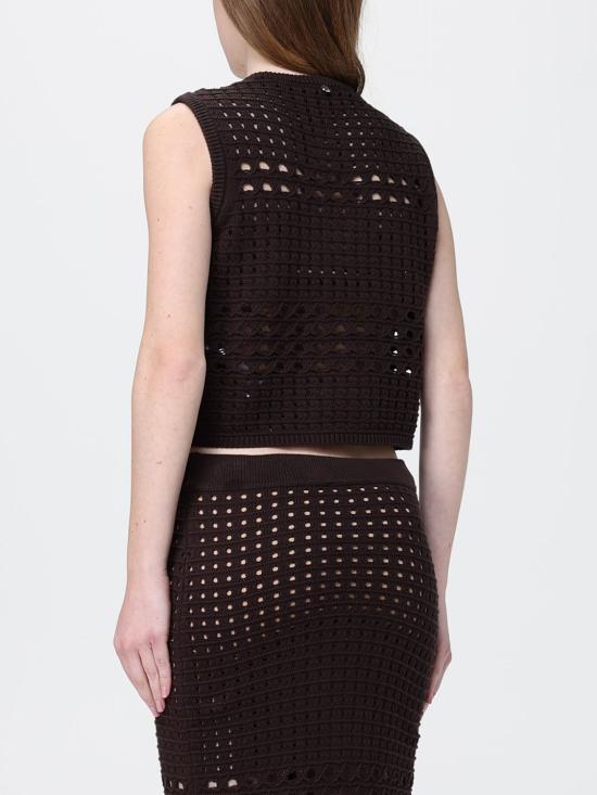 26SS 리우조 스웨터 WA6326MA79R 91109 Brown - LIU JO