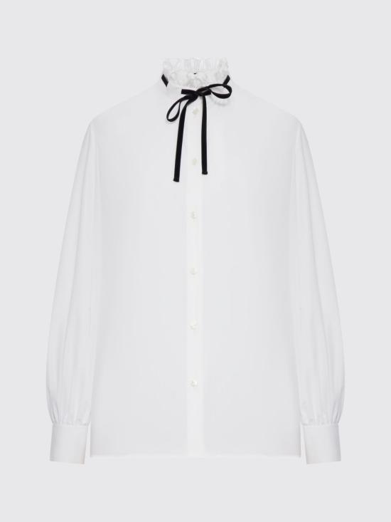 26SS 발렌티노 가라바니 블라우스 8B3AB8454HP 001 White - VALENTINO GARAVANI