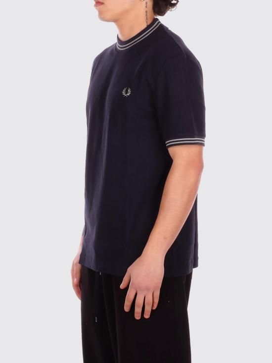 26SS 프레드페리 반팔 티셔츠 M8679 608 Blue - FRED PERRY
