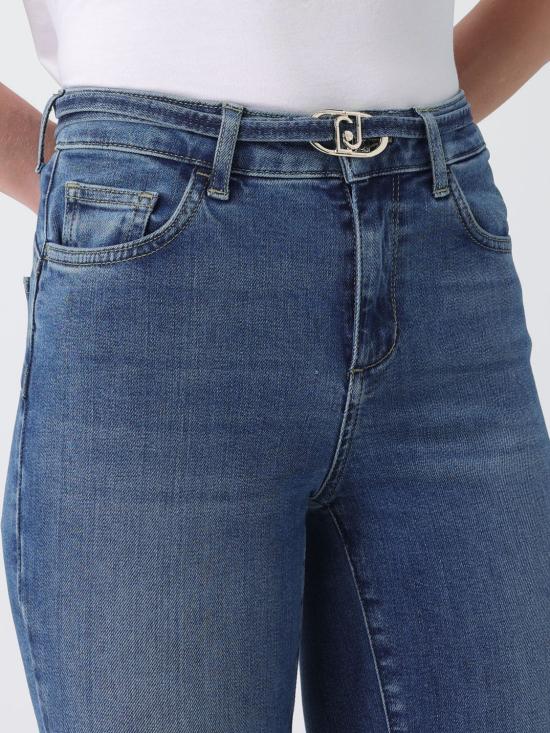 26SS 리우조 데님 팬츠 UA6159D0264 78899 Blue 1 - LIU JO
