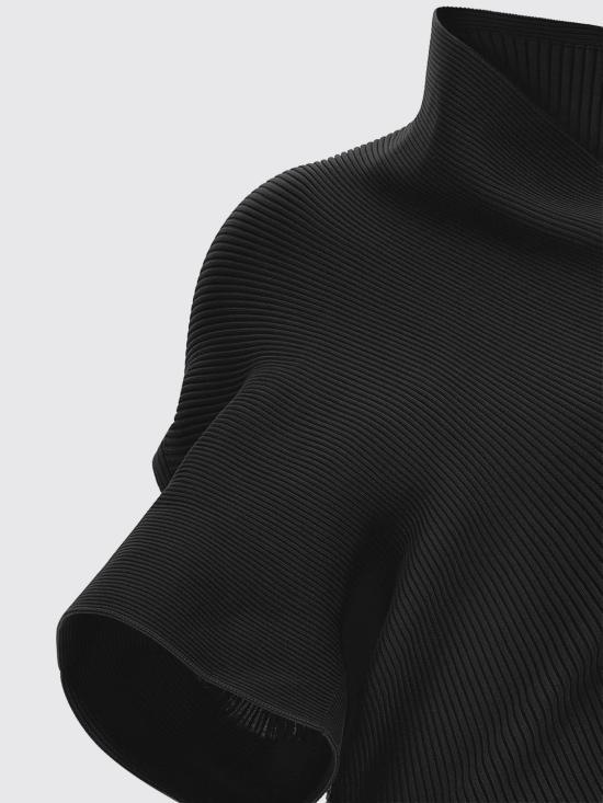 26SS 이세이 미야케 롱 원피스 IM66KH812 15 Black - ISSEY MIYAKE