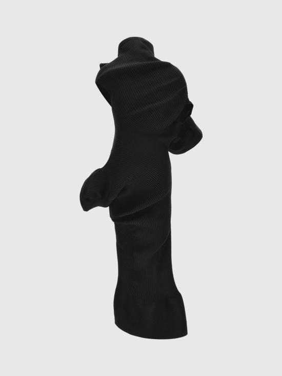 26SS 이세이 미야케 롱 원피스 IM66KH812 15 Black - ISSEY MIYAKE