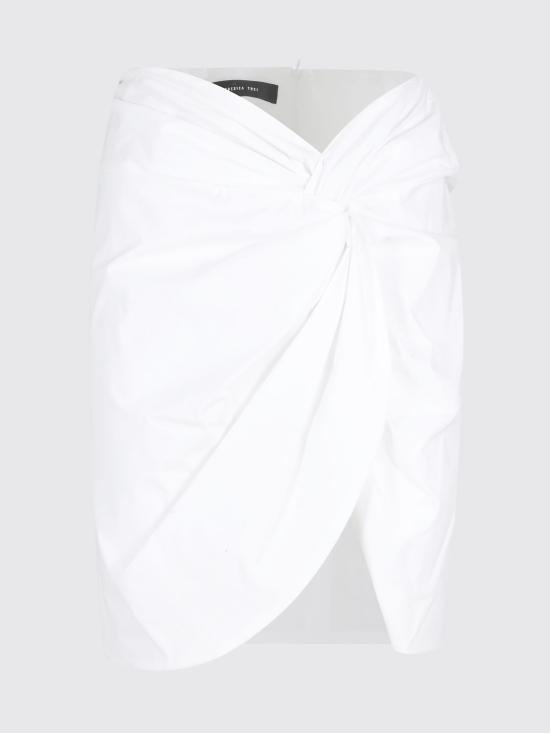 26SS 페데리카 토시 스커트 40705400 01 White - FEDERICA TOSI